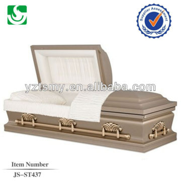 JS-ST437 buy a steel caskets with rental cost